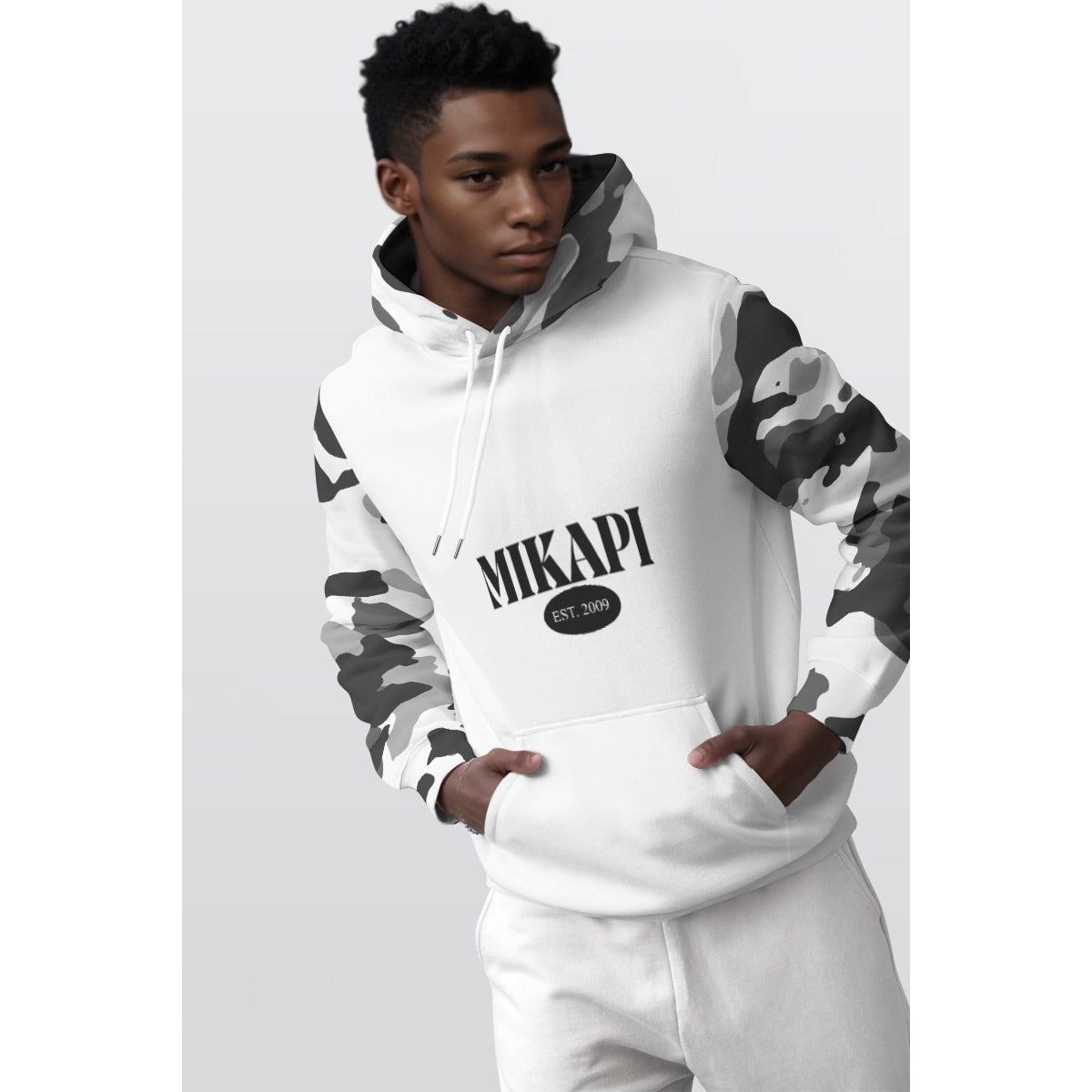 MIKAPI camo  hoodie